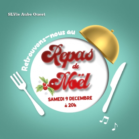 REPAS ARBRE DE NOEL AUBE OUEST