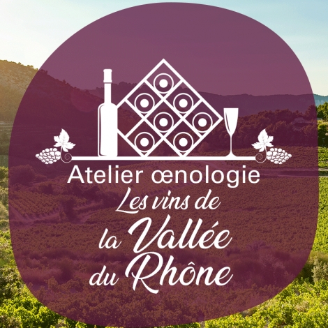 Atelier œnologie - Les vins de la vallée du Rhône