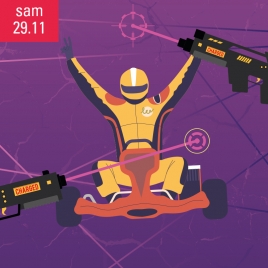 KARTING ET LASER GAME POUR ENFANTS ADOS