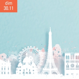 SLVies AUBE JOURNEE A PARIS ILLUMINATIONS DE NOEL