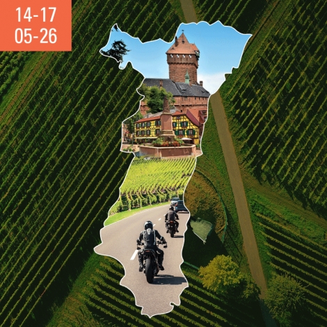 DECOUVERTE DE L'ALSACE A MOTO