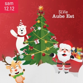 SLVies de l'AUBE ARBRE DE NOEL AUBE EST